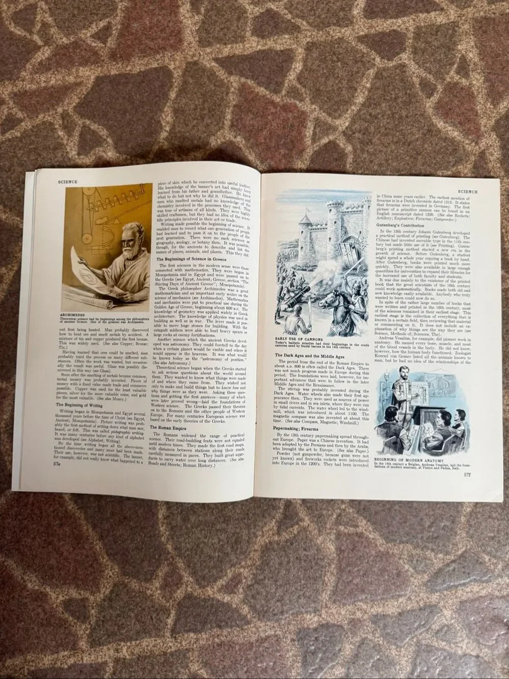 Vintage Science Magazine Booklet Reprinted from Compton’s Pictured Encyclopedia